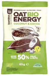 Bouillie de noix de coco - cacao sans gluten BIO 65 g BOMBUS